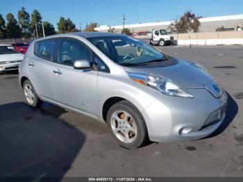  Salvage Nissan LEAF