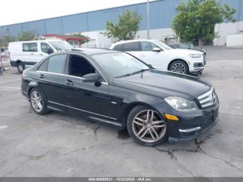  Salvage Mercedes-Benz C-Class