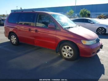  Salvage Honda Odyssey