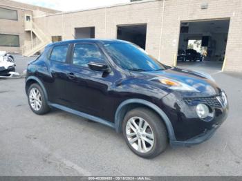  Salvage Nissan JUKE