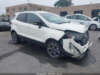  Salvage Ford EcoSport