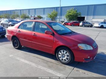  Salvage Toyota Corolla