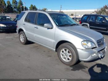  Salvage Mercedes-Benz M-Class