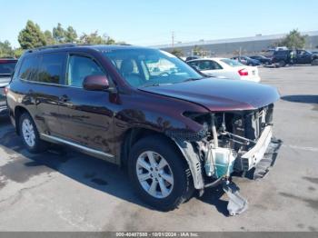  Salvage Toyota Highlander