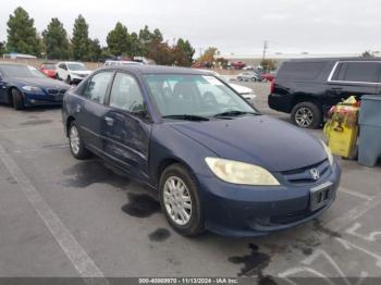  Salvage Honda Civic