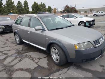  Salvage Audi allroad