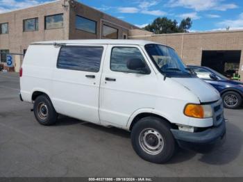  Salvage Dodge Ram Van 1500