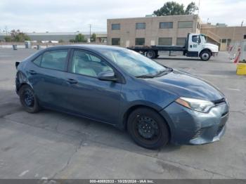  Salvage Toyota Corolla