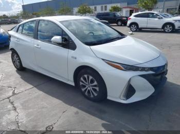  Salvage Toyota Prius Prime