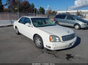  Salvage Cadillac DeVille