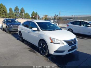  Salvage Nissan Sentra