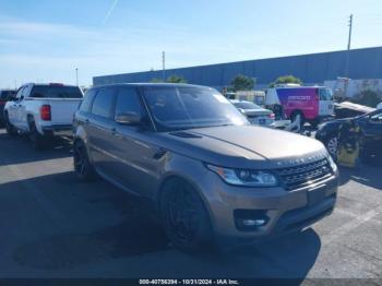  Salvage Land Rover Range Rover Sport