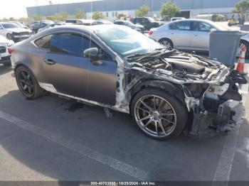  Salvage Lexus Rc