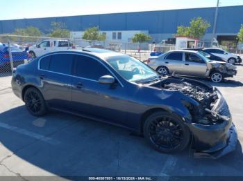  Salvage INFINITI G35