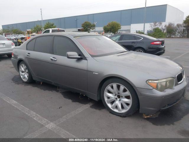  Salvage BMW 7 Series