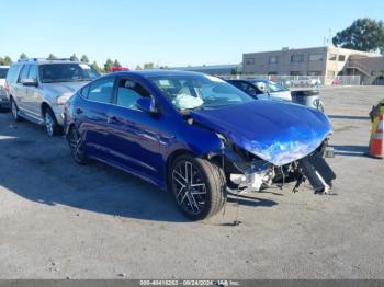  Salvage Hyundai ELANTRA