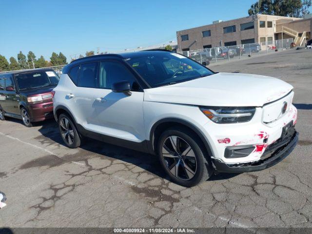  Salvage Volvo Xc40 Recharge Pure Electr