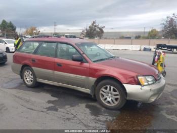  Salvage Subaru Outback