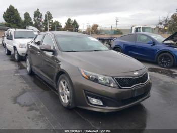  Salvage Kia Optima