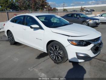  Salvage Chevrolet Malibu