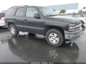  Salvage Chevrolet Tahoe