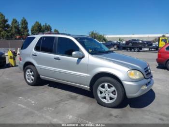  Salvage Mercedes-Benz M-Class