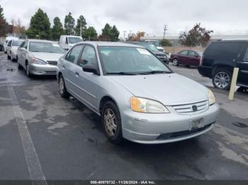  Salvage Honda Civic