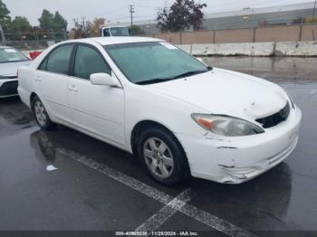  Salvage Toyota Camry