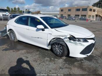  Salvage Toyota Camry