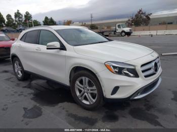  Salvage Mercedes-Benz GLA