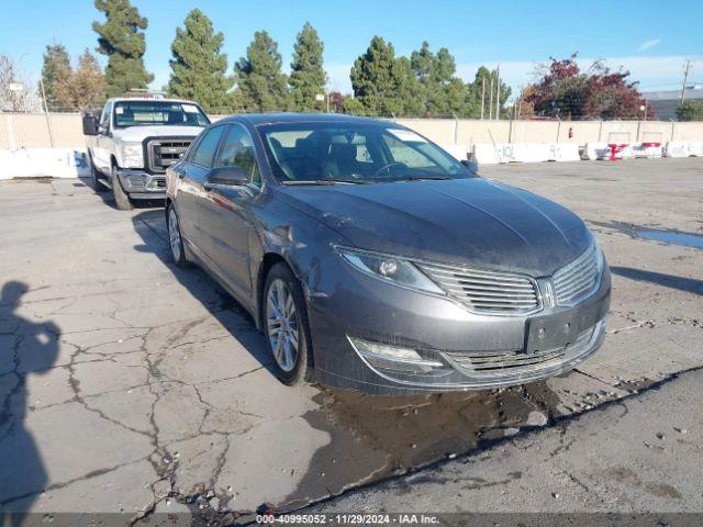  Salvage Lincoln MKZ Hybrid