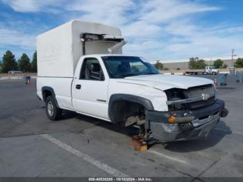  Salvage Chevrolet Silverado 2500