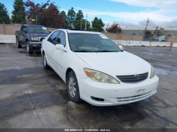  Salvage Toyota Camry