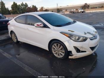  Salvage Hyundai ELANTRA