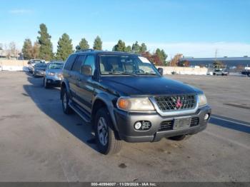  Salvage Mitsubishi Montero Sport