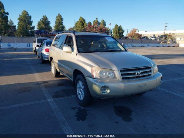  Salvage Toyota Highlander