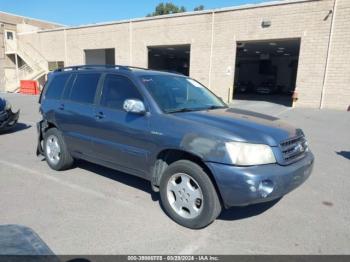  Salvage Toyota Highlander