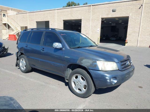  Salvage Toyota Highlander