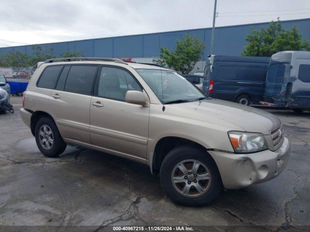  Salvage Toyota Highlander