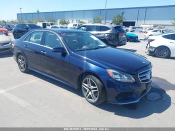  Salvage Mercedes-Benz E-Class