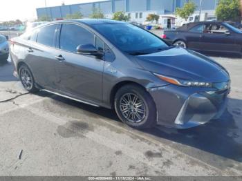  Salvage Toyota Prius Prime