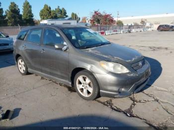  Salvage Toyota Matrix