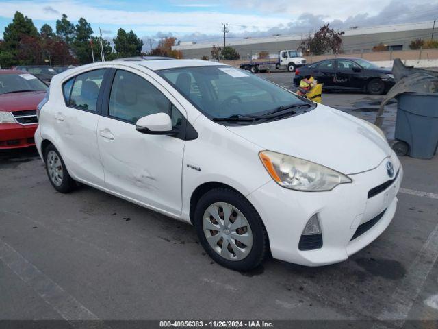  Salvage Toyota Prius c