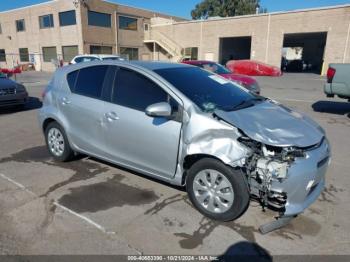  Salvage Toyota Prius c