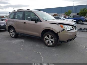  Salvage Subaru Forester