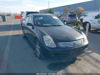  Salvage INFINITI G35