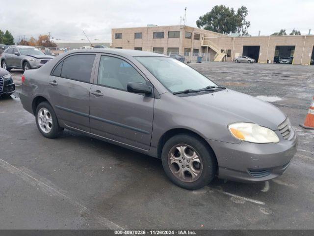  Salvage Toyota Corolla