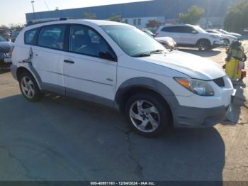  Salvage Pontiac Vibe