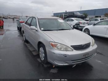  Salvage Toyota Camry