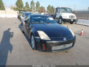  Salvage Nissan 350Z